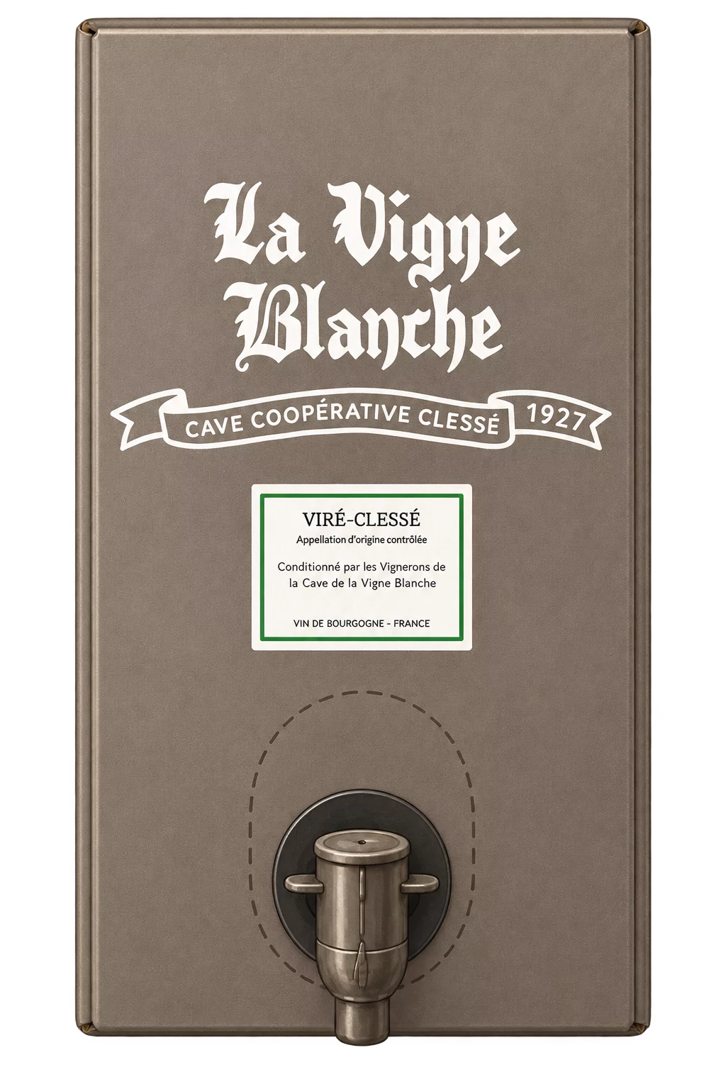 Bag-in-Box de Viré-Clessé, Cave de la Vigne Blanche