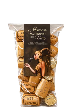 Bouchons Mâconnais au Marc de Bourgogne — sachet 150 g