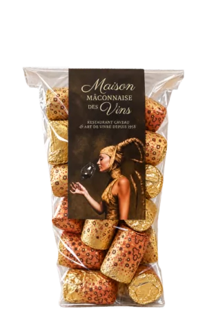 Bouchons Mâconnais au Pralin — sachet 150 g
