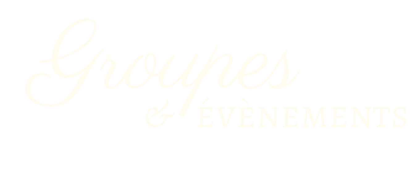 Groupes & Évènements